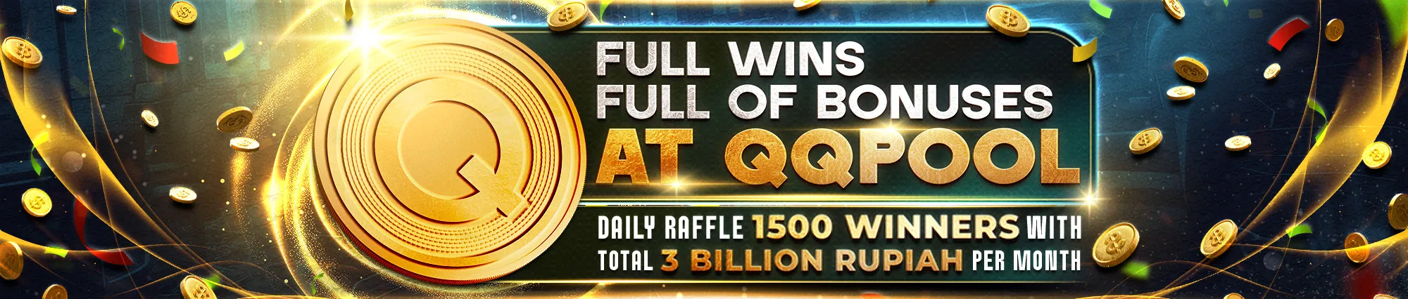 DAILY RAFFLE QQPOOL
