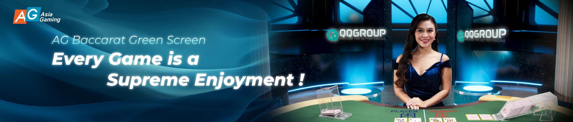 AG CASINO - AG BACCARAT GREEN SCREEN