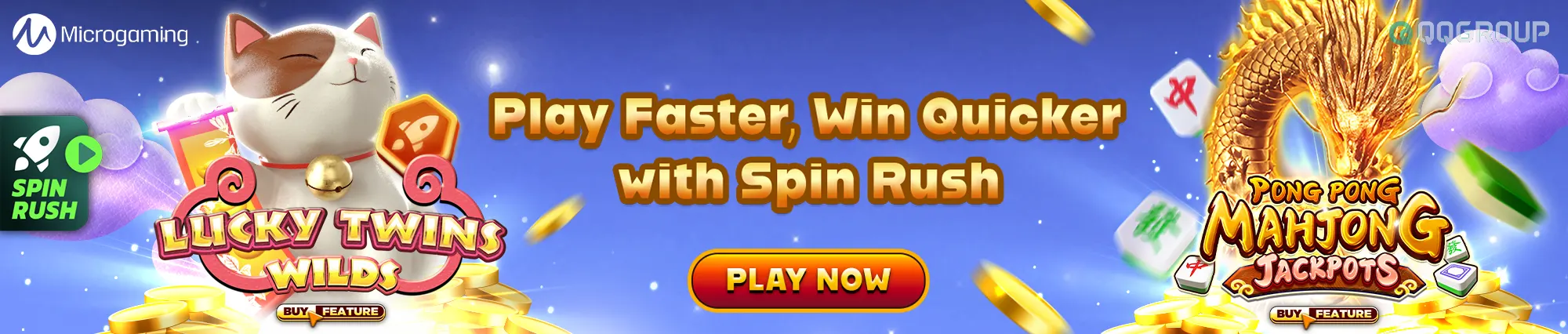 MG+ SLOTS - Twins Pong